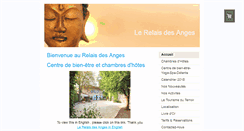 Desktop Screenshot of lerelaisdesanges.com